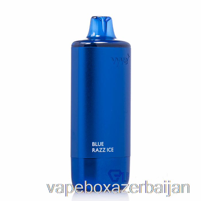 Vape Box Azerbaijan Vyve 10000 Disposable Blue Razz Ice